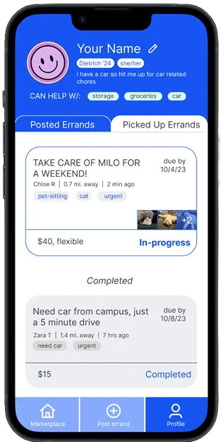 Wireframe update after user insight #1