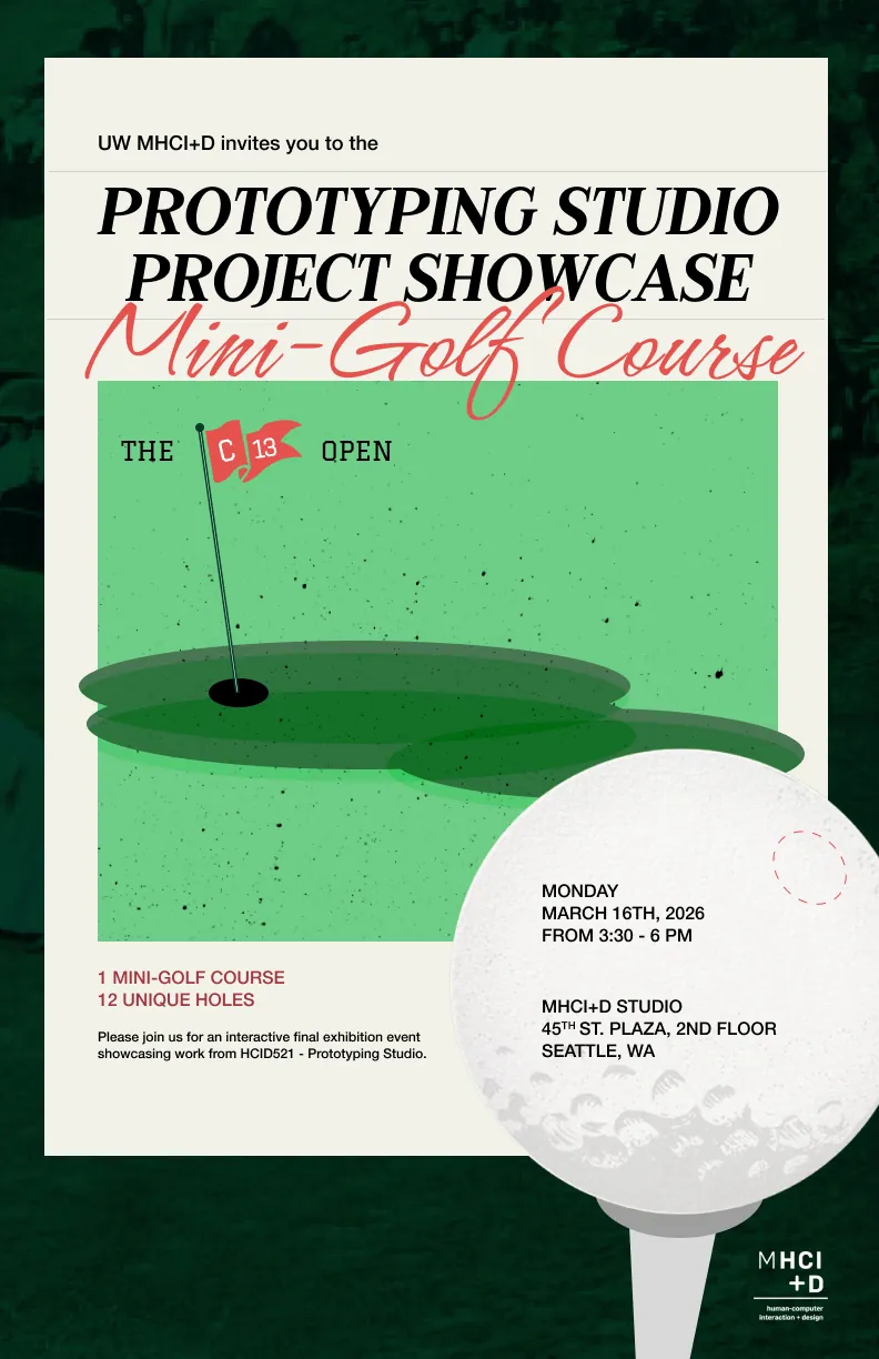 Mini Golf Poster